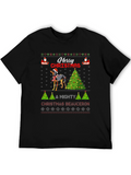 Merry Christmas Beauceron Dog T-Shirt