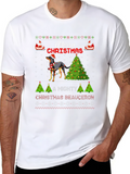 Merry Christmas Beauceron Dog T-Shirt