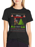 Merry Christmas Beauceron Dog T-Shirt