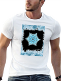 Snowflake Graphic Black T-Shirt