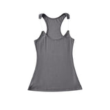Magical invisible shoulder strap vest women's low cut slim fit bottom camisole top