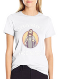 Jesus Wasnt Vaccinated Graphic Tee