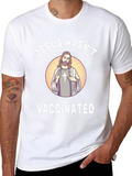 Jesus Wasnt Vaccinated Graphic Tee