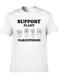 Support Plant Parenthood T-Shirt - Black