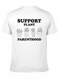 Support Plant Parenthood T-Shirt - Black
