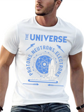 Universe Science T-Shirt - Protons Neutrons Electrons