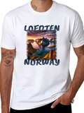 Lofoten Norway Scenic T-Shirt