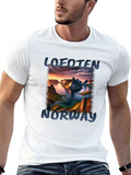 Lofoten Norway Scenic T-Shirt