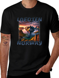 Lofoten Norway Scenic T-Shirt
