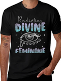 Radiating Divine Feminine Graphic T-Shirt