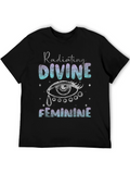 Radiating Divine Feminine Graphic T-Shirt