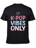 K-Pop Vibes Only Graphic Tee