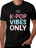 K-Pop Vibes Only Graphic Tee