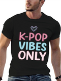 K-Pop Vibes Only Graphic Tee