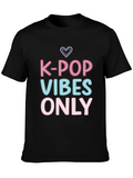 K-Pop Vibes Only Graphic Tee