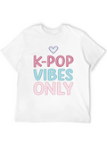 K-Pop Vibes Only Graphic Tee