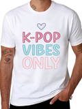 K-Pop Vibes Only Graphic Tee