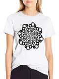 Spiral Circle Design T-Shirt