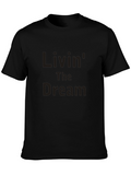 Livin The Dream Black Graphic Tee