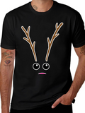 Reindeer Face T-Shirt