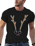 Reindeer Face T-Shirt