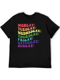 Rainbow Days of the Week Pride T-Shirt