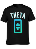 Theta Crypto Black T-Shirt