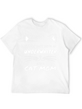 Underwriter Cat Mom T-Shirt - Cute & Busy!