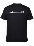 Arrow Graphic Black T-Shirt