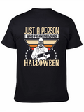 Just A Person Who Loves Halloween T-Shirt