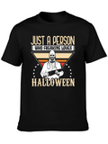 Just A Person Who Loves Halloween T-Shirt