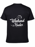 Weekend Hooker Graphic T-Shirt - Black