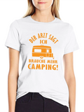 Camping Humor Graphic T-Shirt