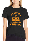 Camping Humor Graphic T-Shirt