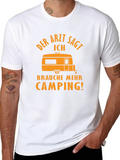 Camping Humor Graphic T-Shirt