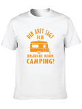 Camping Humor Graphic T-Shirt