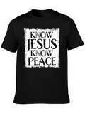 Know Jesus Know Peace Graphic T-Shirt