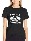 This Guy Loves Camping T-Shirt