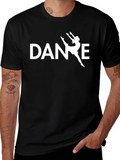 Dance Silhouette Black T-Shirt