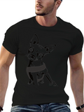 Chihuahua Graphic T-Shirt - Mens Black Tee