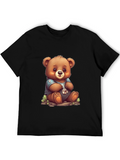 Cute Teddy Bear Graphic Tee