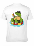 Relaxing Turtle Graphic T-Shirt