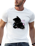 Lazy Day Cats Graphic T-Shirt