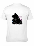Lazy Day Cats Graphic T-Shirt