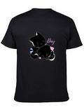 Lazy Day Cats Graphic T-Shirt
