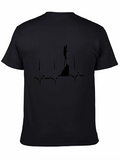 Climbing Heartbeat Graphic Tee