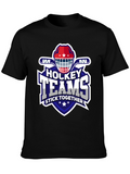 Hockey Teams Stick Together Graphic T-Shirt