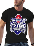 Hockey Teams Stick Together Graphic T-Shirt
