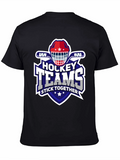 Hockey Teams Stick Together Graphic T-Shirt