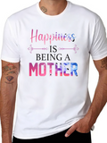 Happiness is Being a Mother Graphic Tee